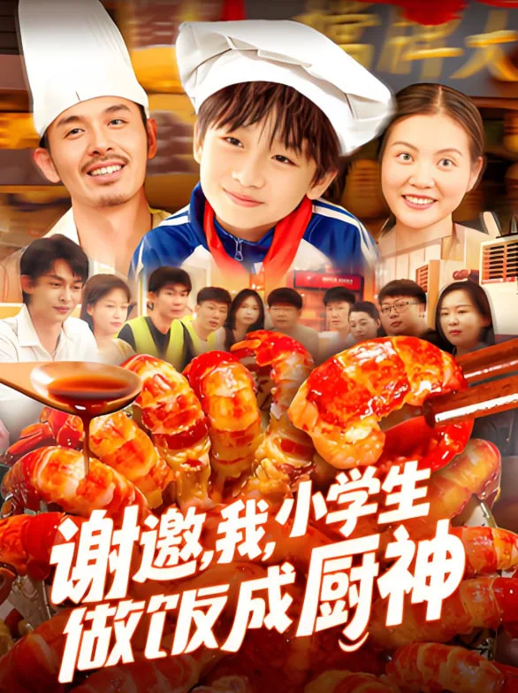 谢邀我小学生做饭成厨神海报