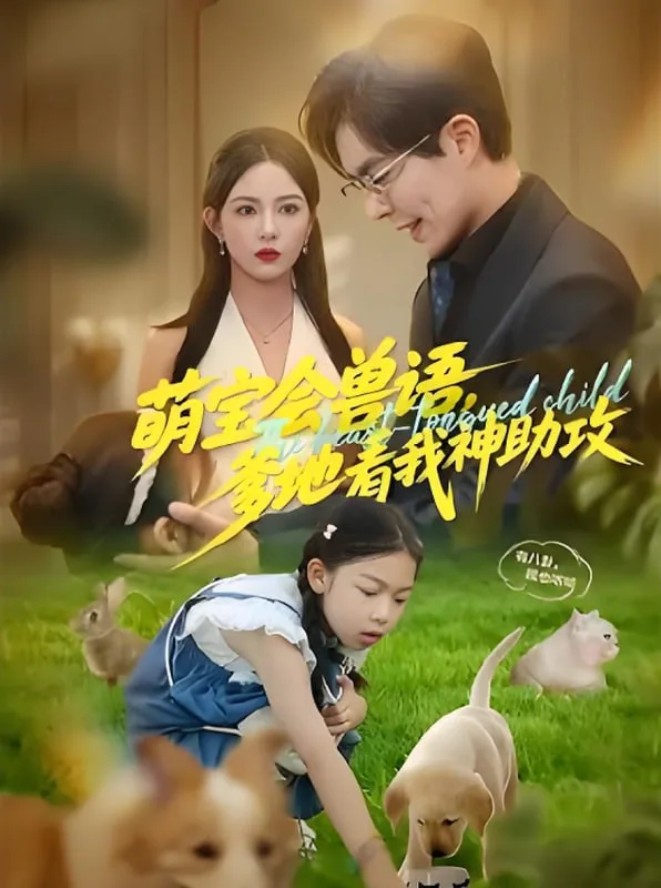 萌宝会兽语，爹地看我神助攻海报