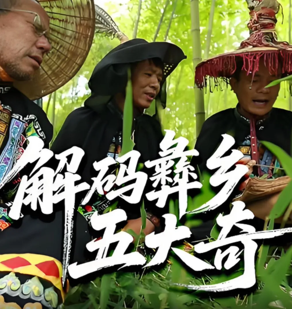 解码彝乡五大奇海报